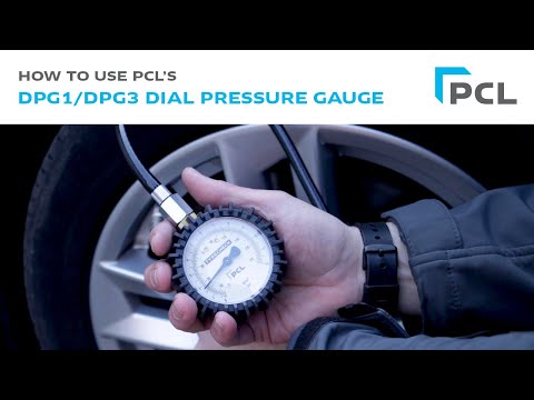 How to use PCL's  DPG1 / DPG3 Tyre Pressure Gauge