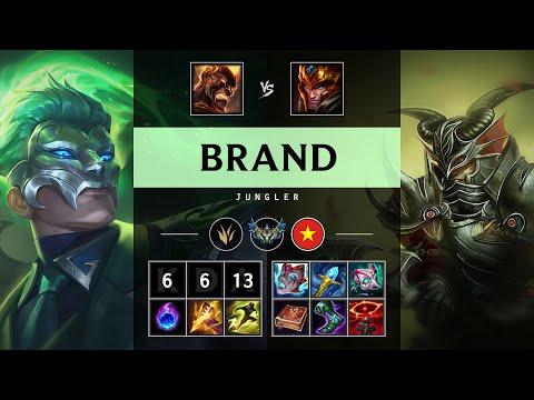 Brand Jungle vs Jarvan IV - VN Challenger Patch 25.16