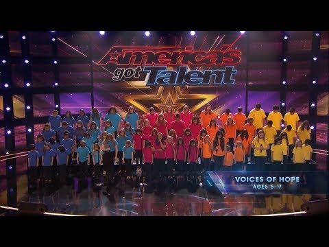 How Far I'll Go-Voices Of Hope Children's Choir Get GOLDEN BUZZER From Ken Jeong