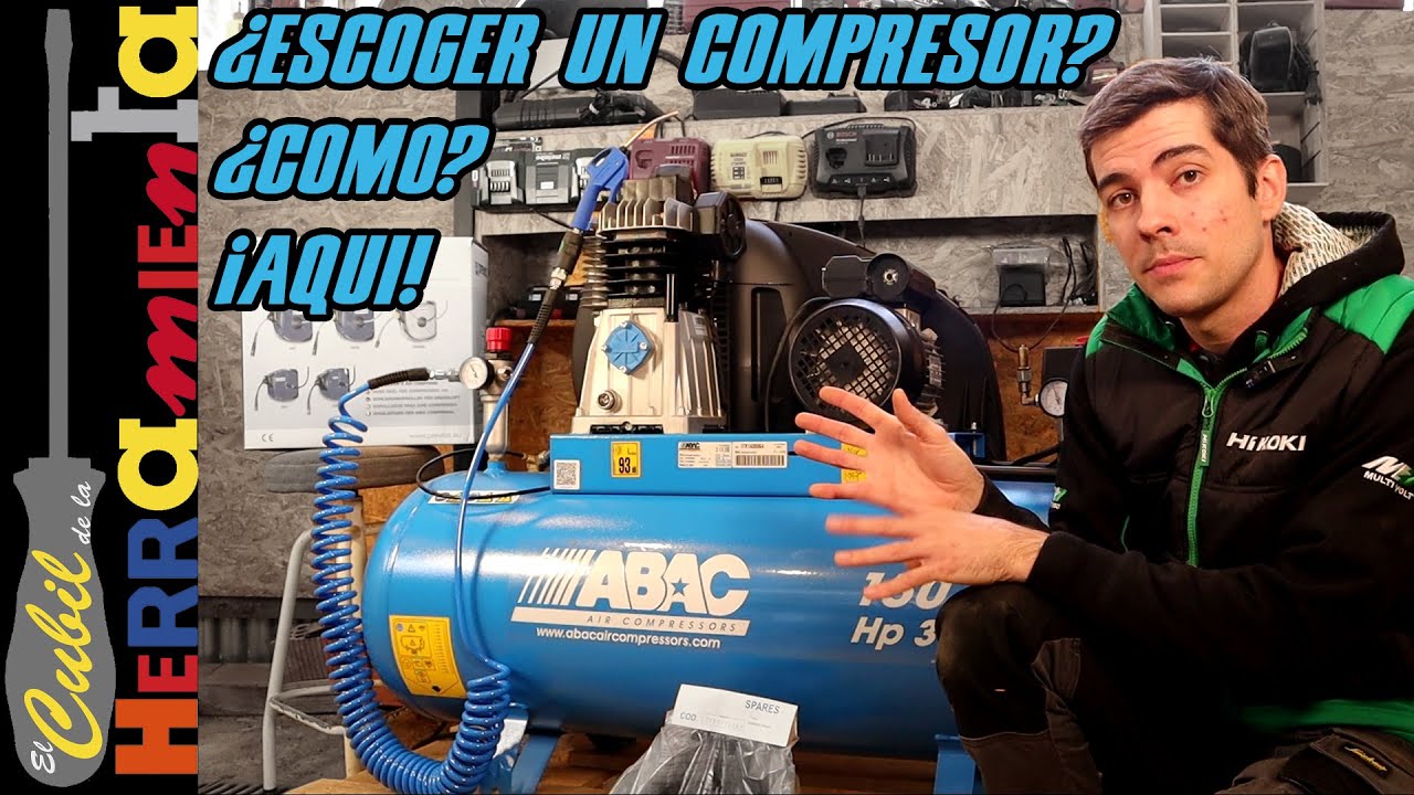 Aprende a elegir un compresor para vuestro taller