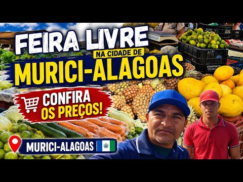 Feira Livre Na Cidade De Murici-Alagoas, Confira Os Preços 