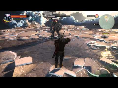 The Witcher 3: Wild Hunt - Geralt vs Caranthir (Boss fight - Death March)