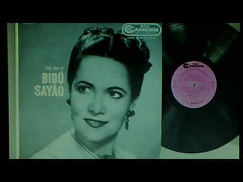 Bidú Sayão, soprano:  (LONGÁS) "Lavandera" (The Laundress)  (1938)