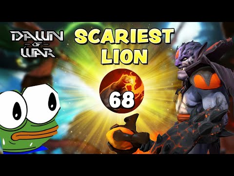 THIS LION IS TERRIFYING | DAWN OF WAR - DOTA ARCADE GAME