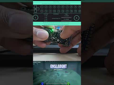 custom bluetooth gamepad using esp32