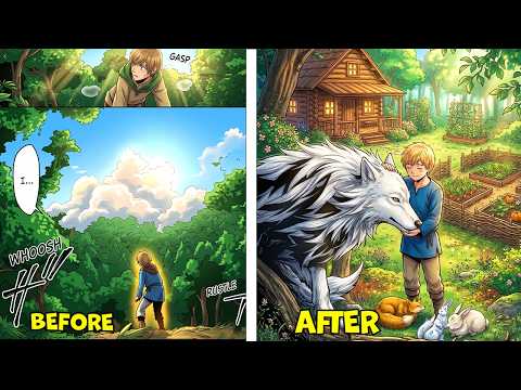 OFFICE WORKER BUILDS A FOREST PARADISE AFTER FALLING IN A HOLE | MANGA RECAP