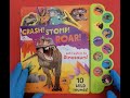 Crash Stomp Roar Dinosaurs INTERACTIVE Sound Button Book