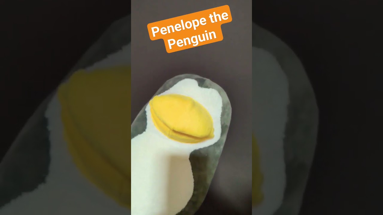 Penelope the Penguin #puppet