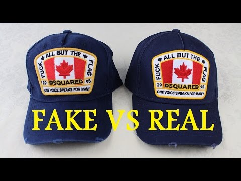 How To Spot a Fake Dsquared2 Hat | Real vs Fake Dsquared2 Cap Video