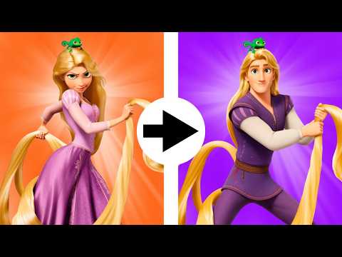 Every Disney Princess Born Male