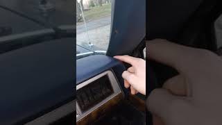 How to remove Grand Marquis and Crown vic dash