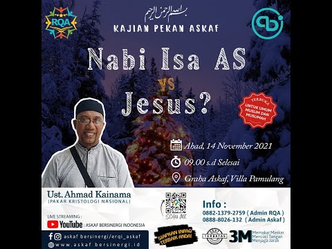 Nabi ISa ASVS Jesus? - Ustad Kainama