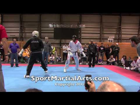 Michael Pombiero v Raymond Daniels - Men's Team Sparring - Quebec Open 2011