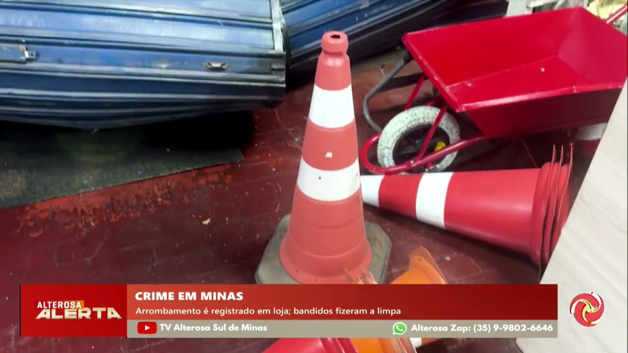 Arrombamento é registrado em Minas Gerais