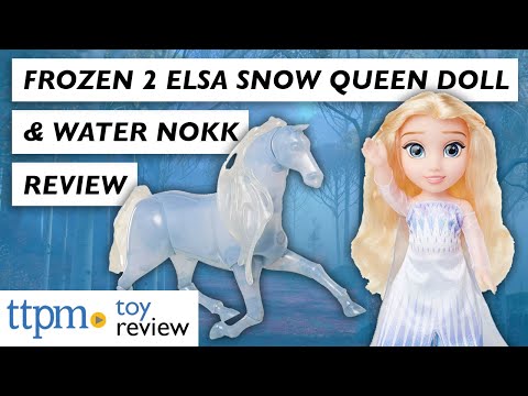 elsa doll and horse