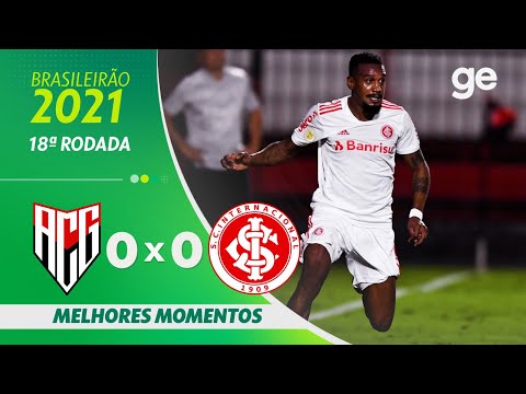 Gols e lances de Atlético-GO x Internacional