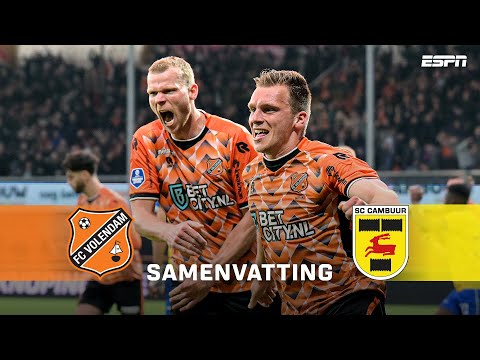 DAMON MIRANI met 2️⃣ GOALS de grote man bij Volendam 🟠 | Samenvatting FC Volendam - SC Cambuur