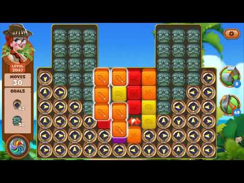 Lost Island Blast Adventure Level 2047 NO BOOSTERS - A S GAMING ✔️