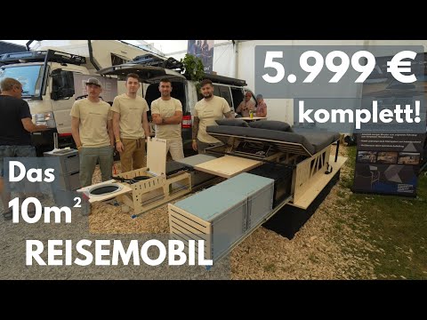 In 5 minutes! THE 5,999 € MOTOR HOME with kitchen
