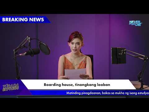 Analyn Barro delivers the news | Never Say Die