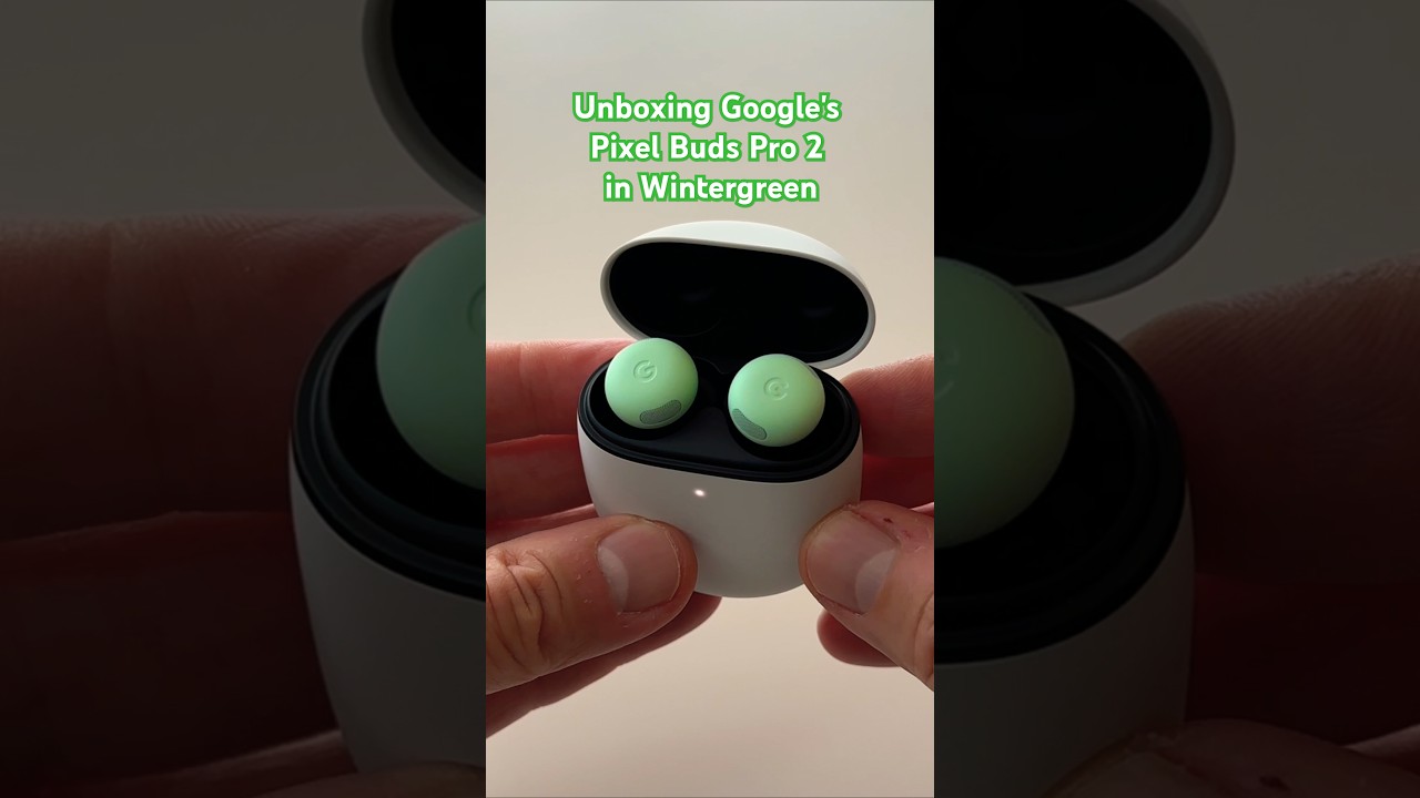 Unboxing Google's Pixel Buds Pro 2 📦