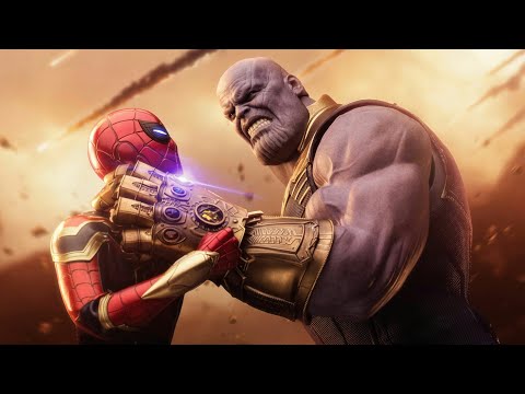 Avengers: Infinity War (2018) - Thanos vs Spider-Man HD