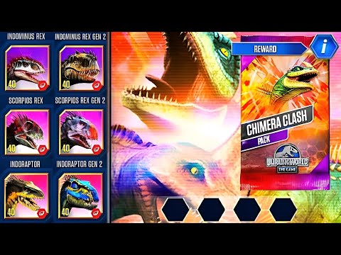 INDOMINUS REX GEN 1_2 VS SCORPIOS REX GEN 1_2 VS INDORAPTOR GEN 1_2 | JURASSIC WORLD THE GAME