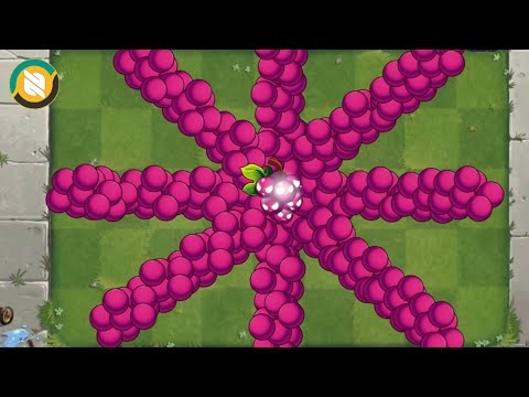 Pvz 2 Power Up !! Every Plants Max Level Vs Newspaper Zombie Super Speed
