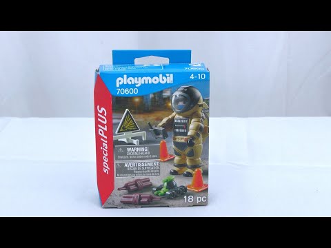 Unboxing Playmobil : Le démineur (2021) – 70600