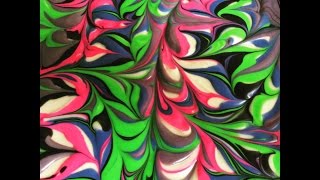 A Kaleidoscope of colours, cold process soap