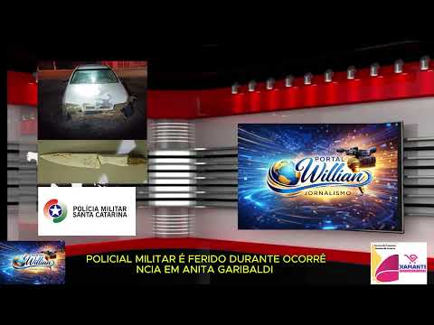 Portal Willian  POLICIAL MILITAR É FERIDO DURANTE OCORRÊNCIA EM ANITA GARIBALDI