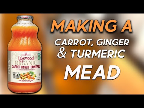 I Made a Carrot, Turmeric & Ginger Mead... Was It Good?