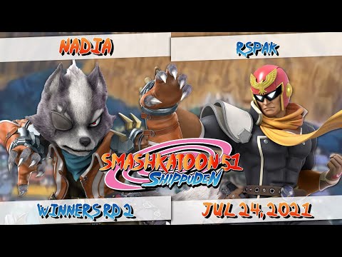 NadiA (Pikachu, Wolf) vs. Rspak (Falcon, Dedede) - Winners Rd 2 - Smashkatoon 51