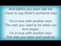 Kathy Mattea - Another Man Lyrics