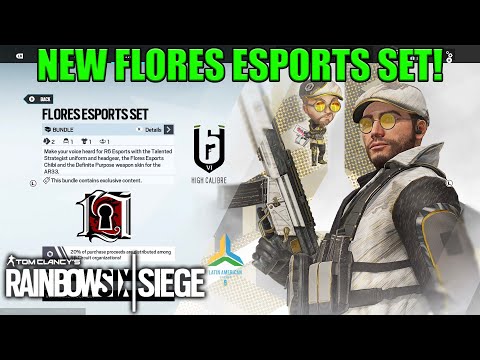 Flores Esports Set - Rainbow Six Siege