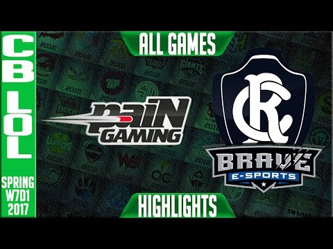 PAIN vs REMO Highlights All Games - CBLoL W7D2 Spring 2017 - PAIN vs REMO All Games