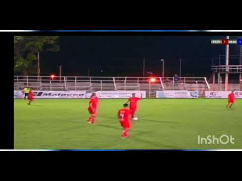 Debut del Fierro en el Copa Victoria 2021. Gol de Lucas Rodríguez.