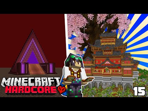 SmallishBeans - I Built a HUGE Castle in Hardcore Minecraft! (1.20 Survival)