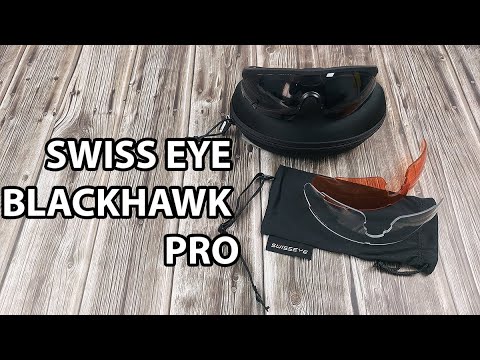 Окуляри балістичні Swiss Eye Blackhawk Pro ‑NEW, 3 компл. семнных лінз, футляр (деоптр. вставка) ц:black