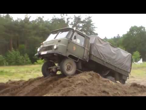 Robur Lo im Gelände beim OMBLL Treffen Genthin 2017