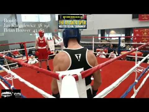 Brewer vs Kargulewicz ATL Open Masters Boxing 2018