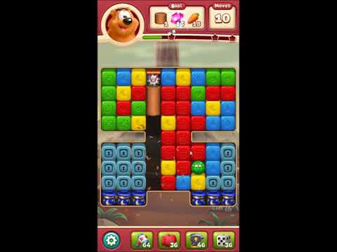 Toon Blast Level 2777 - NO BOOSTERS 🐻🐺🐱 | SKILLGAMING ✔️