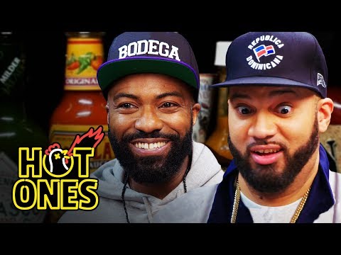 Desus and Mero Get Smacked By Spicy Wings | Hot Ones Video