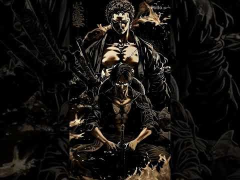 Luffy & Zoro | Monochrome Visual Anime Short 🌊⚔️