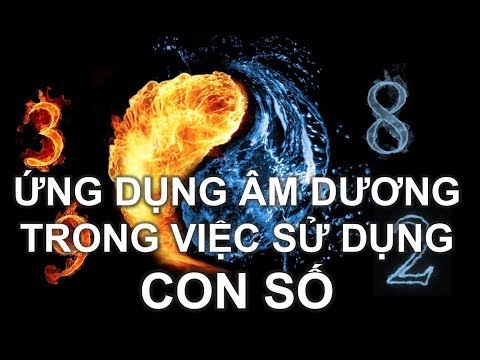 Ứng dụng Triết Lý Âm Dương vào việc sử dụng Con Số