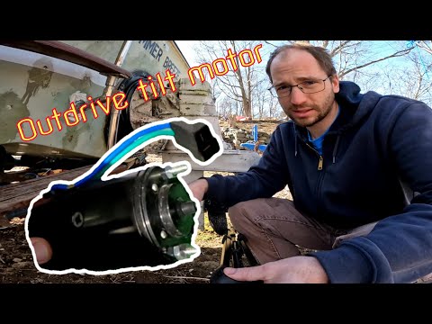 OMC Stringer tilt motor replacement