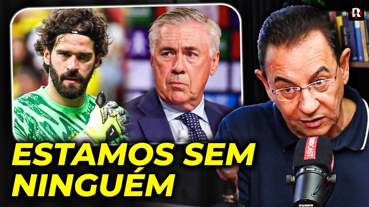 FLÁVIO PRADO: "ALISSON FORA É O FIM DA SELEÇÃO"