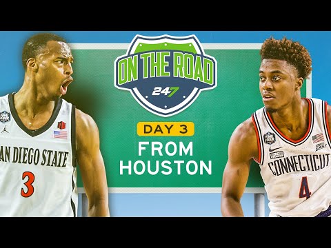 NCAA National Championship Preview - UConn vs San Diego St | 247Sports On the Road