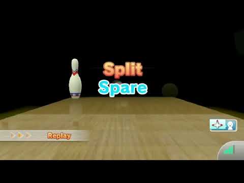 7-10 Split Conversion ONLINE on Wii Sports Club Bowling