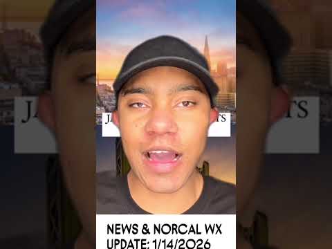1/14/2026: #jaydenlacyreportssunrise has the #latestnews, plus #NorCal ’s #forecast.